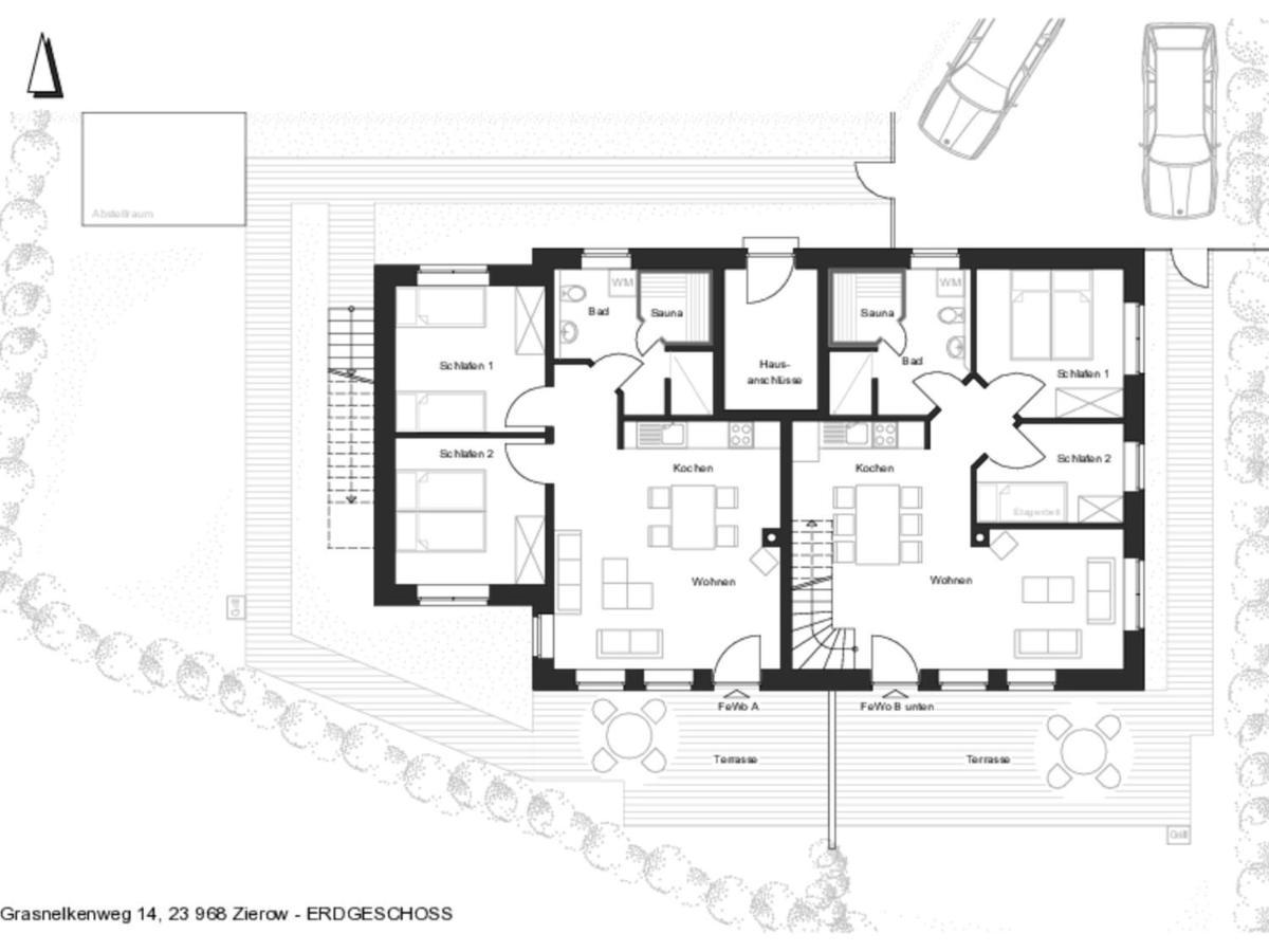 5-Bedroom Holiday Home In Zierow With Garden Szoba fotó
